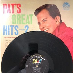 Pat Boone Great Hits Vol. 2 Vinyl Lp '60
